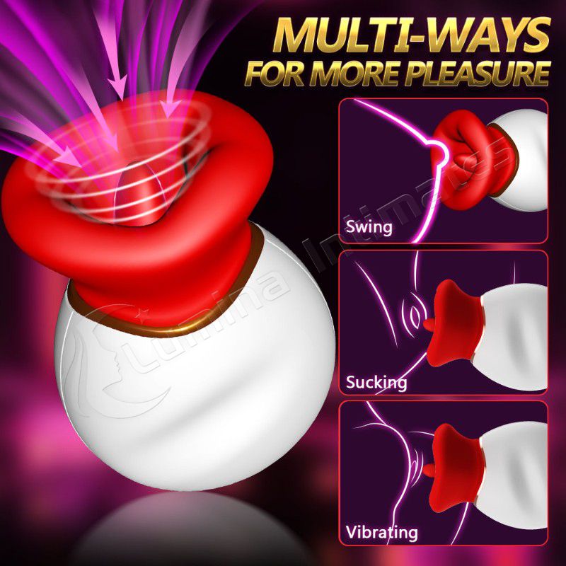 4-In-1 Big Mouth Sex Toy Powerful Sucking