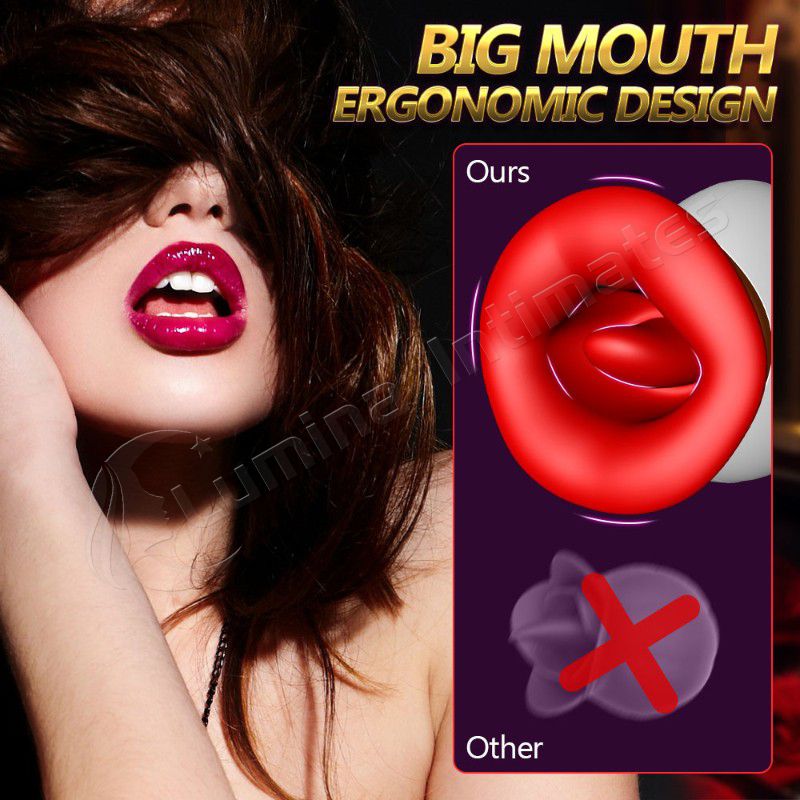 4-In-1 Big Mouth Sex Toy Powerful Sucking