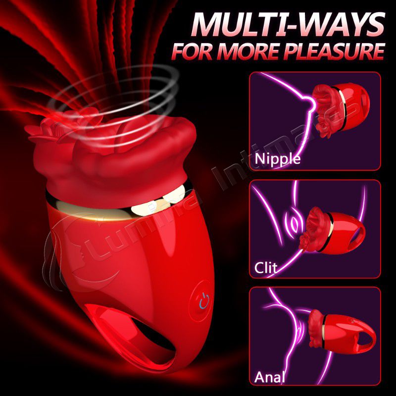 Sex Toys with 7 Powerful Pating Modes and Powerful Licking