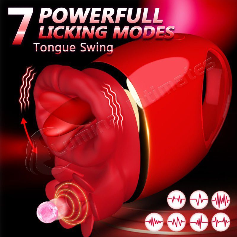 Sex Toys with 7 Powerful Pating Modes and Powerful Licking