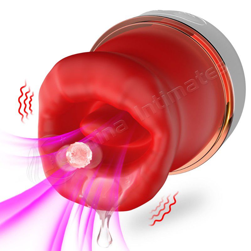 New Sucking and Licking Vibrator with 10 Powerful Vibration Modes