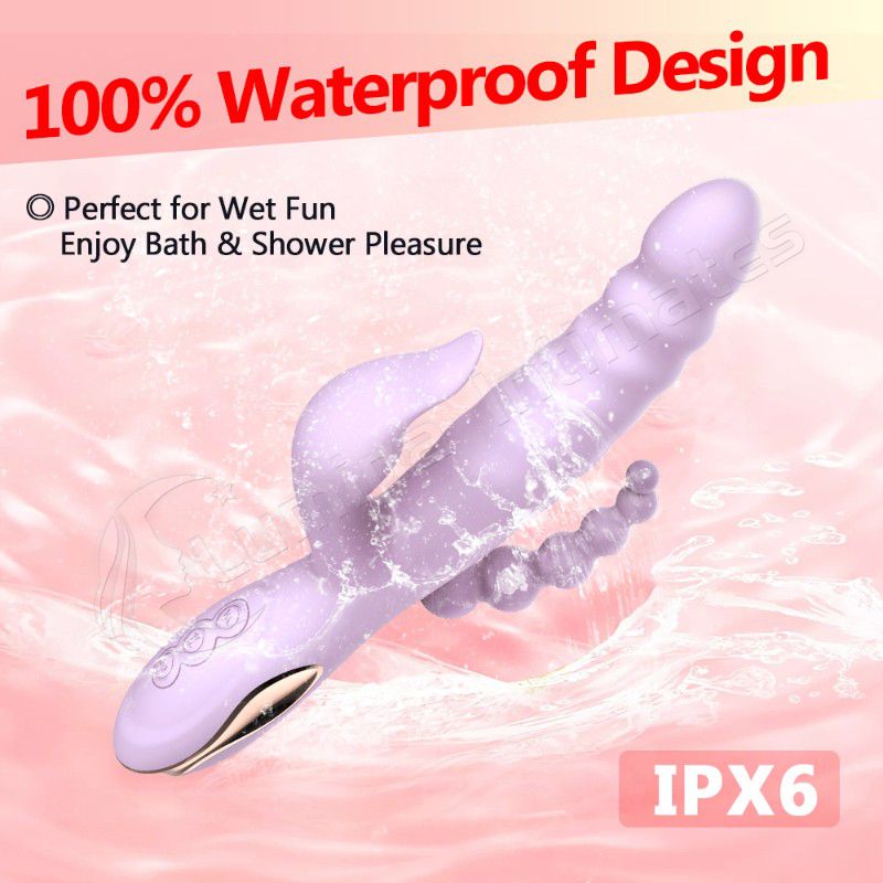 7 Kinds Patterns Rabbit Double Vibrator Female Masturbation