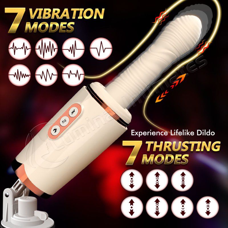 Dildo Machine 7 Vibration and Thrust Modes