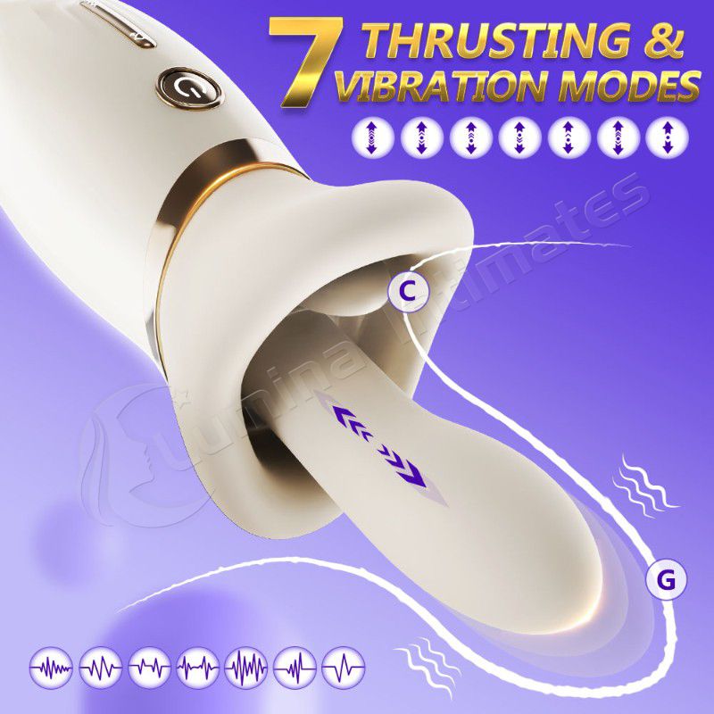 Dildo Machine 7 Vibration and Thrust Modes
